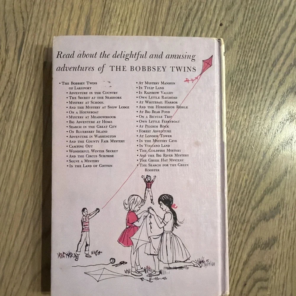 The Bobbsey Twins The Secret At The Seashore #3 By Laura Lee Hope 1962 - Vintage